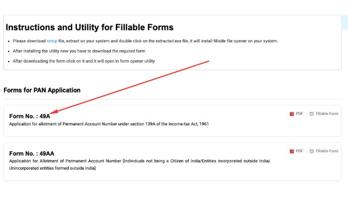 Download 49A Form